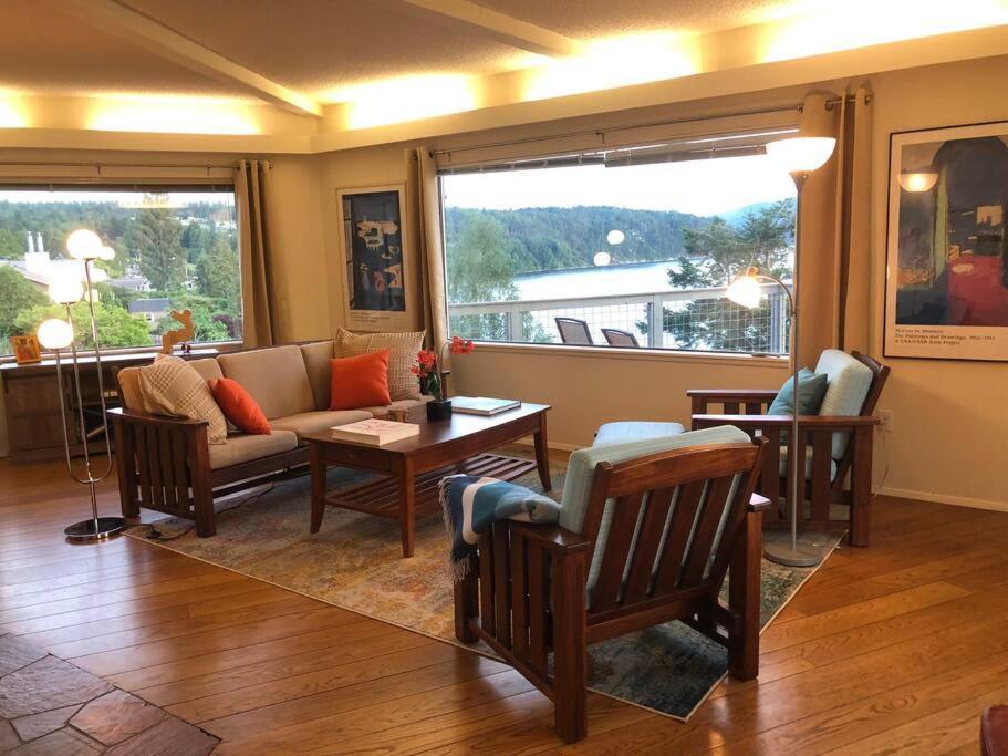 Villa Waterfront, Sunsets And Mountains Port Townsend Esterno foto
